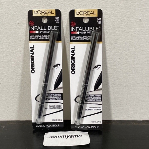 L'Oreal Paris Infallible Mechanical Eyeliner, original 511- black, x2 - Picture 1 of 2